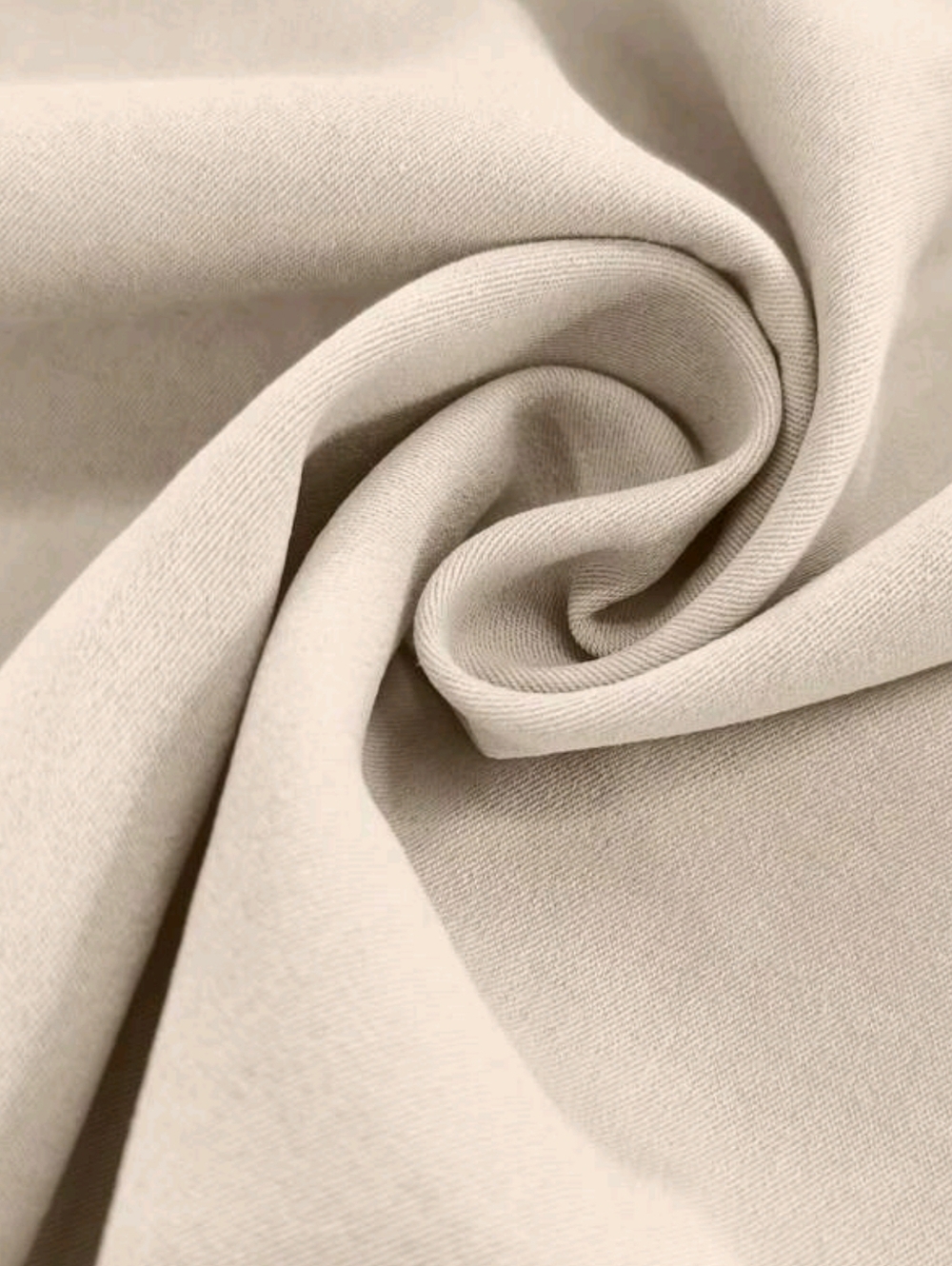 Elegant Colorblock Trench Coat - Beige, Olive & Brown - Picture 6 of 7